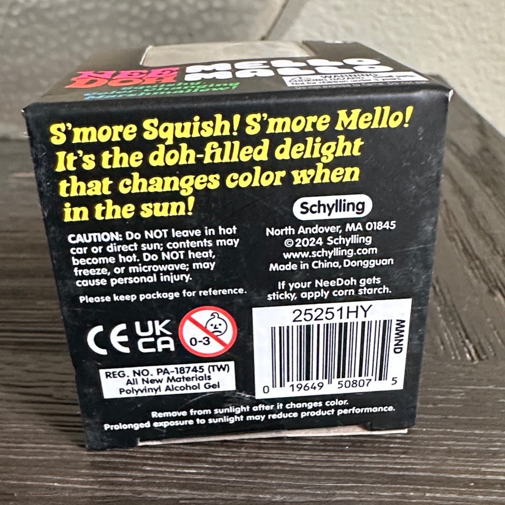 VIRAL 🌪️🐣 NeeDoh Mello Mallo Color-Changing Marshmallow Squishy - Yellow 🐣🚀 - Picture 11 of 11
